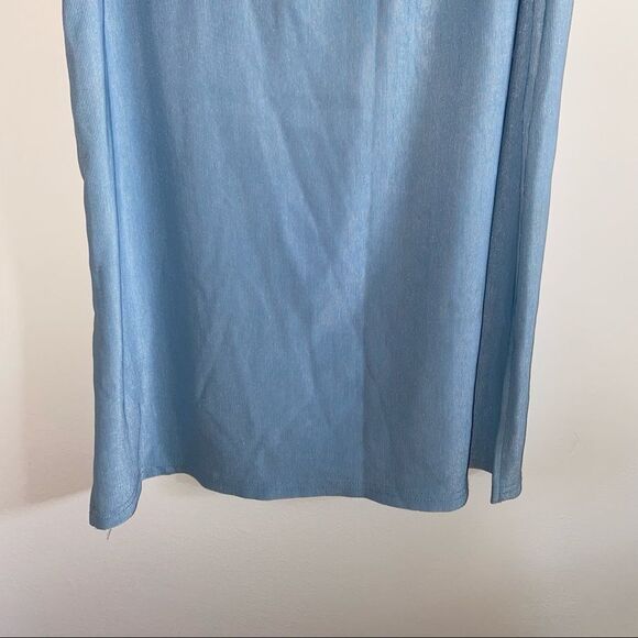 Vintage Nina Taylor midi blue skirt - Picture 5 of 11